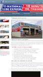 Mobile Screenshot of nationallubeexpress.com